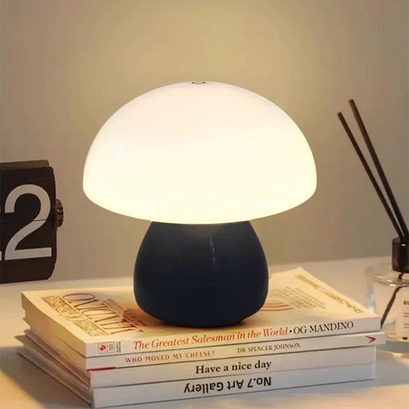 Mushroom lamp sfeer slaapkamer